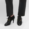 Soft Oxford Lace-Up Heeled Ballerina in Calfskin – Vegetal Tanning Soft Oxford Lace-Up Heeled Ballerina in Calfskin – Vegetal Tanning