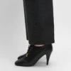 Soft Oxford Lace-Up Heeled Ballerina in Calfskin – Vegetal Tanning Soft Oxford Lace-Up Heeled Ballerina in Calfskin – Vegetal Tanning