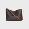 Soft Shopper Bag in Triomphe Canvas and Calfskin Soft Shopper Bag in Triomphe Canvas and Calfskin