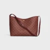 Soft Shopper Bag in Triomphe Canvas and Calfskin Soft Shopper Bag in Triomphe Canvas and Calfskin