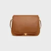Soft Triomphe Besace in Supple Shiny Lambskin Soft Triomphe Besace in Supple Shiny Lambskin