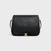 Soft Triomphe Besace in Supple Shiny Lambskin Soft Triomphe Besace in Supple Shiny Lambskin