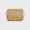 Soft Triomphe Besace in Supple Shiny Lambskin Soft Triomphe Besace in Supple Shiny Lambskin
