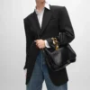 Soft Triomphe Besace in Supple Shiny Lambskin Soft Triomphe Besace in Supple Shiny Lambskin