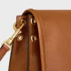 Soft Triomphe Besace in Supple Shiny Lambskin Soft Triomphe Besace in Supple Shiny Lambskin