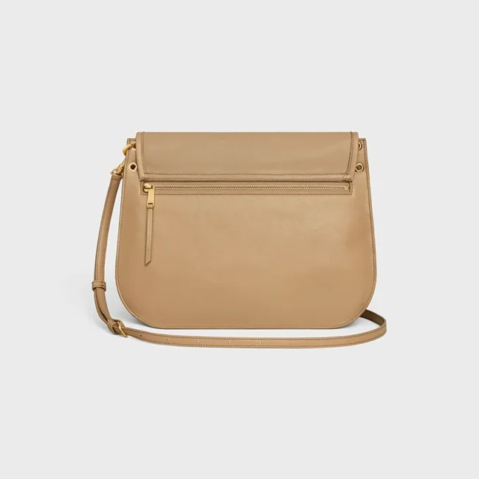Soft Triomphe Besace in Supple Shiny Lambskin Soft Triomphe Besace in Supple Shiny Lambskin