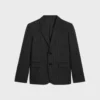 Sorbonne Jacket in Striped Wool