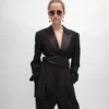 Spencer Tux Jacket in Wool Gabardine Spencer Tux Jacket in Wool Gabardine