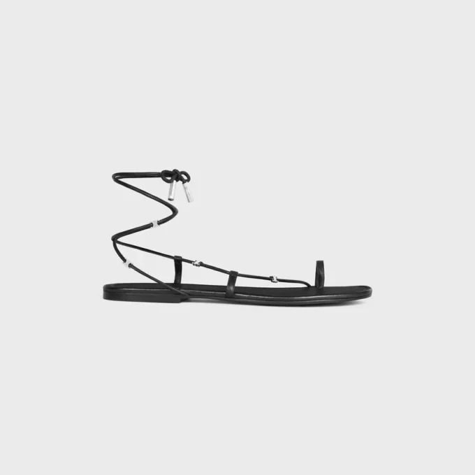 Spiral Sandal in Lambskin Spiral Sandal in Lambskin