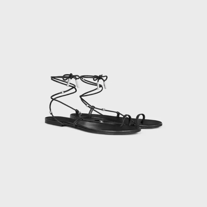 Spiral Sandal in Lambskin Spiral Sandal in Lambskin