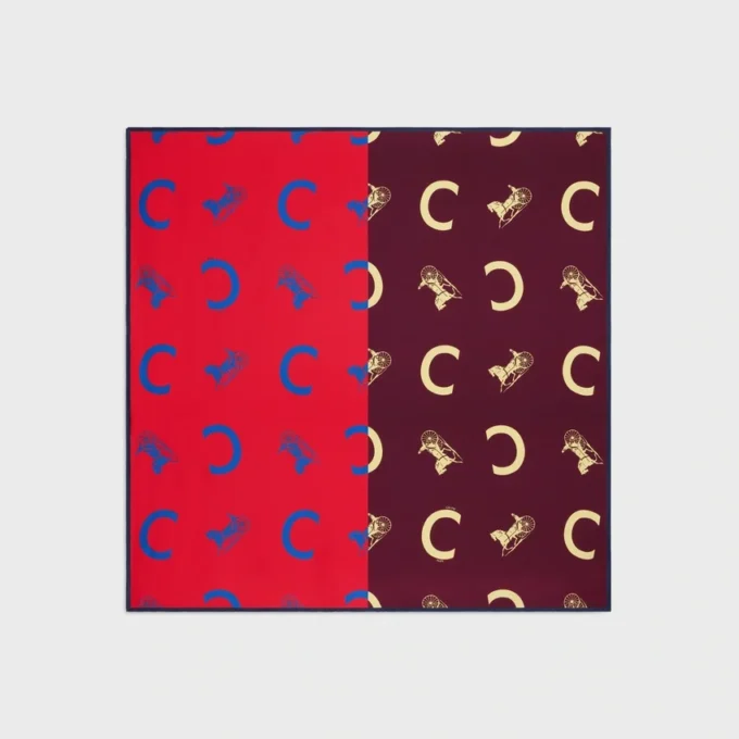 Square in Silk Twill Square in Silk Twill