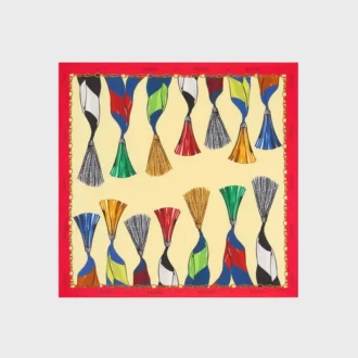 Square in Silk Twill
