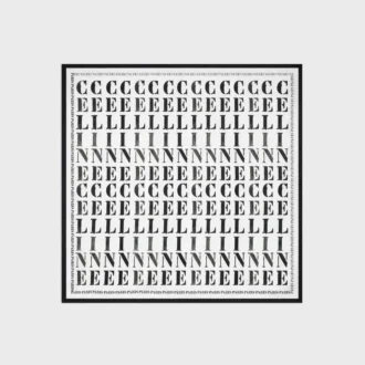 Square in Silk Twill