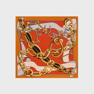 Square in Silk Twill