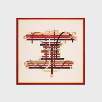 Square in Silk Twill