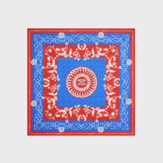 Square in Silk Twill