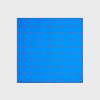 Square in Silk Twill