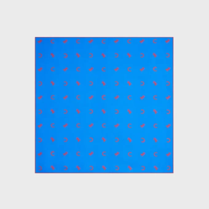 Square in Silk Twill