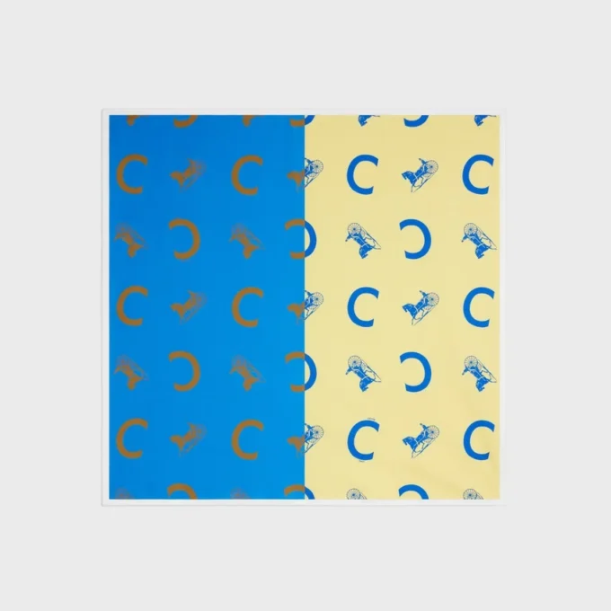 Square in Silk Twill