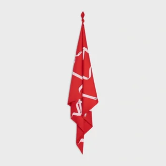 Square in Silk Twill