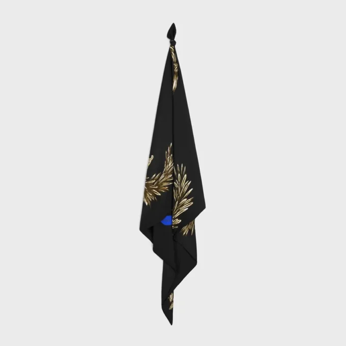 Square in Silk Twill