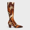 Stage – High Boot in Python Patchwork