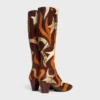 Stage – High Boot in Python Patchwork
