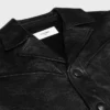 Straight-Cut Blouson Jacket in Waxed Lambskin Straight-Cut Blouson Jacket in Waxed Lambskin