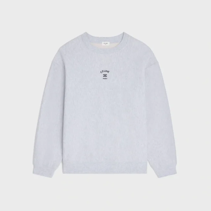 Sweatshirt in Cotton Fleece Sweatshirt in Cotton Fleece
