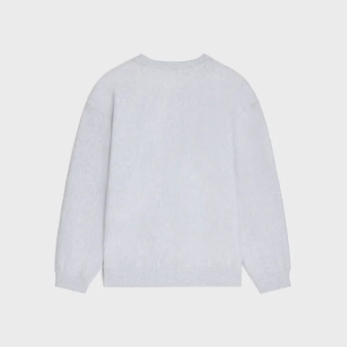 Sweatshirt in Cotton Fleece Sweatshirt in Cotton Fleece