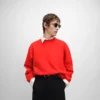 Sweatshirt in Cotton Fleece Sweatshirt in Cotton Fleece
