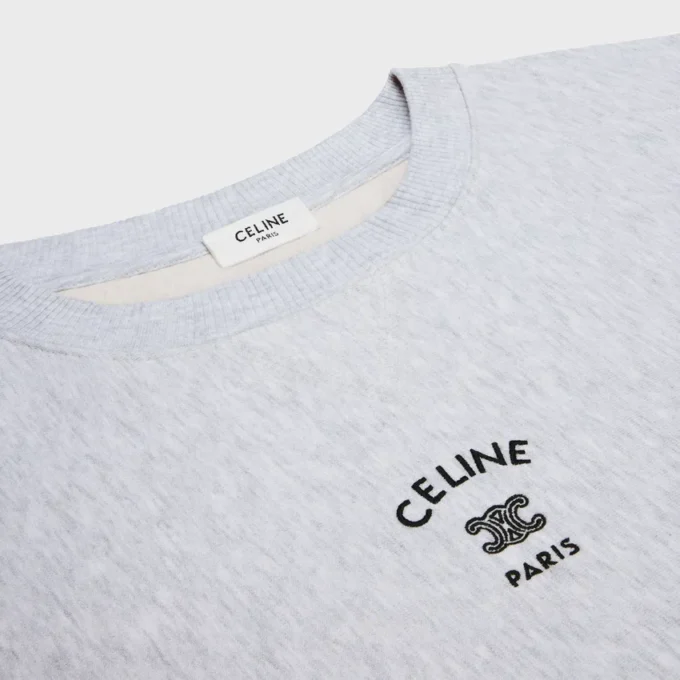 Sweatshirt in Cotton Fleece Sweatshirt in Cotton Fleece