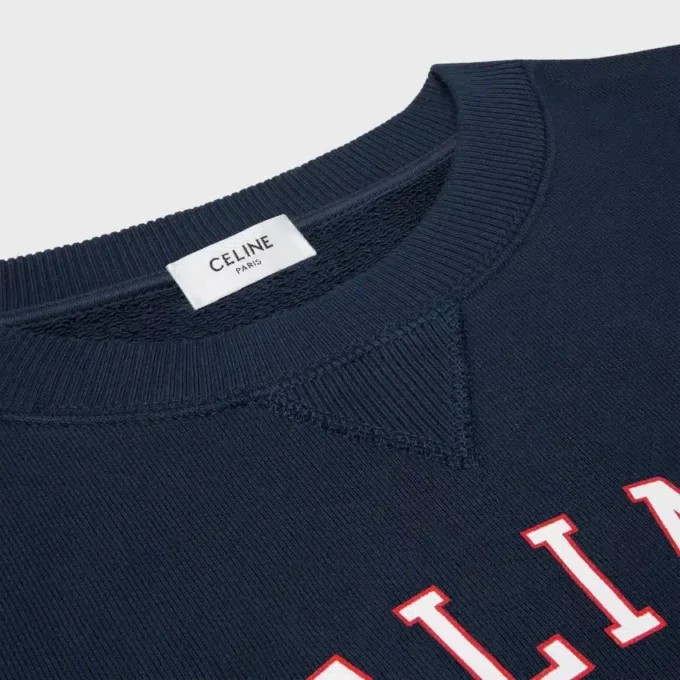 Sweatshirt in Cotton Fleece Sweatshirt in Cotton Fleece