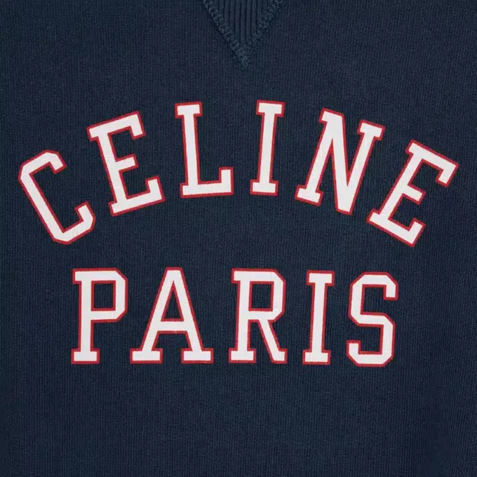 Sweatshirt in Cotton Fleece Sweatshirt in Cotton Fleece