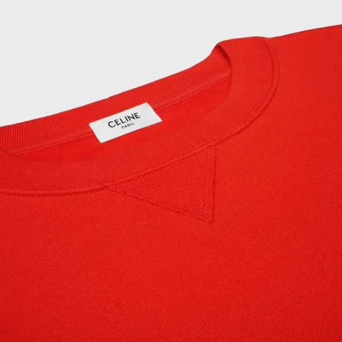 Sweatshirt in Cotton Fleece Sweatshirt in Cotton Fleece