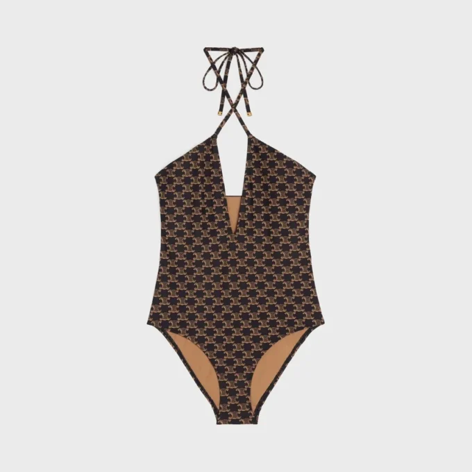Swimsuit in Monogram Jersey Swimsuit in Monogram Jersey