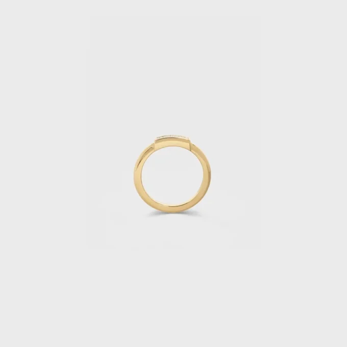 Systeme Ring in Yellow Gold and Diamonds Systeme Ring in Yellow Gold and Diamonds