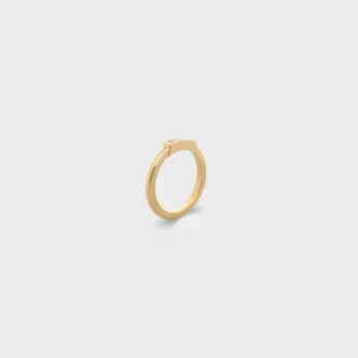 Systeme Ring in Yellow Gold and Diamonds