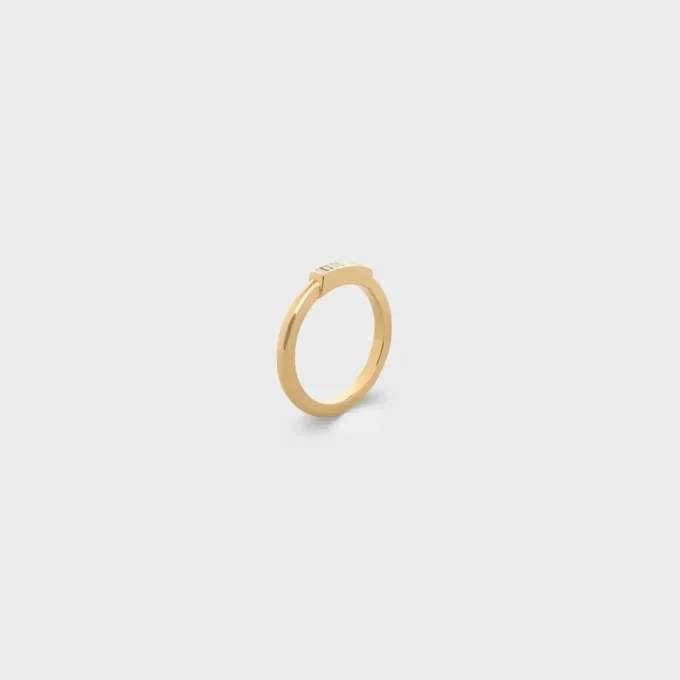 Systeme Ring in Yellow Gold and Diamonds Systeme Ring in Yellow Gold and Diamonds