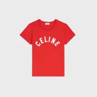 T-Shirt in Ribbed Cotton Jersey