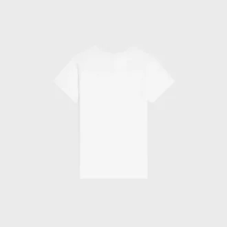 T-Shirt in Ribbed Cotton Jersey