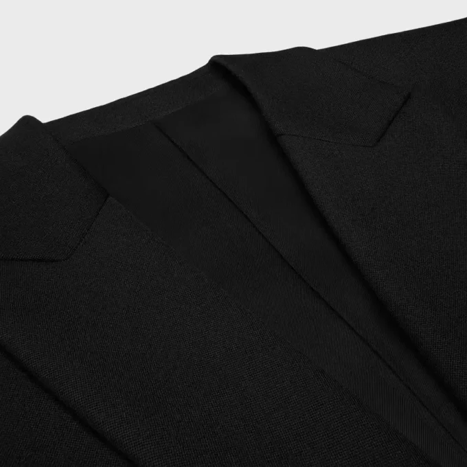 Tailored Coat in Wool Felt Tailored Coat in Wool Felt