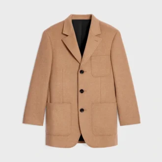 Tailored Jacket in Cashmere Flannel