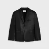 Tailored Jacket in Plonge Lambskin Tailored Jacket in Plonge Lambskin