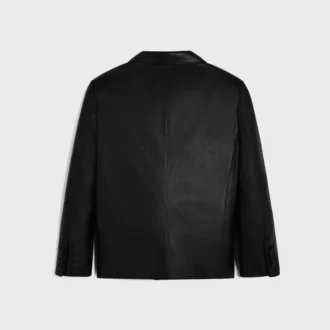 Tailored Jacket in Plonge Lambskin