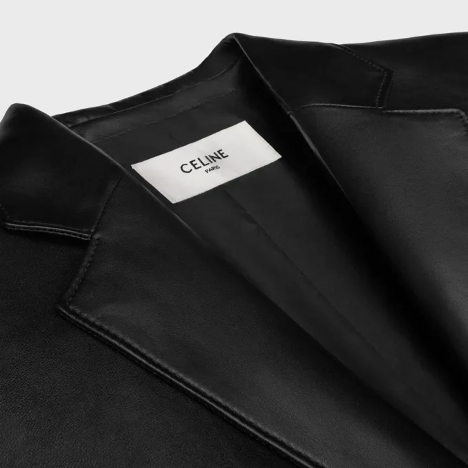 Tailored Jacket in Plonge Lambskin Tailored Jacket in Plonge Lambskin