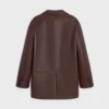 Tailored Jacket in Soft Lambskin Tailored Jacket in Soft Lambskin