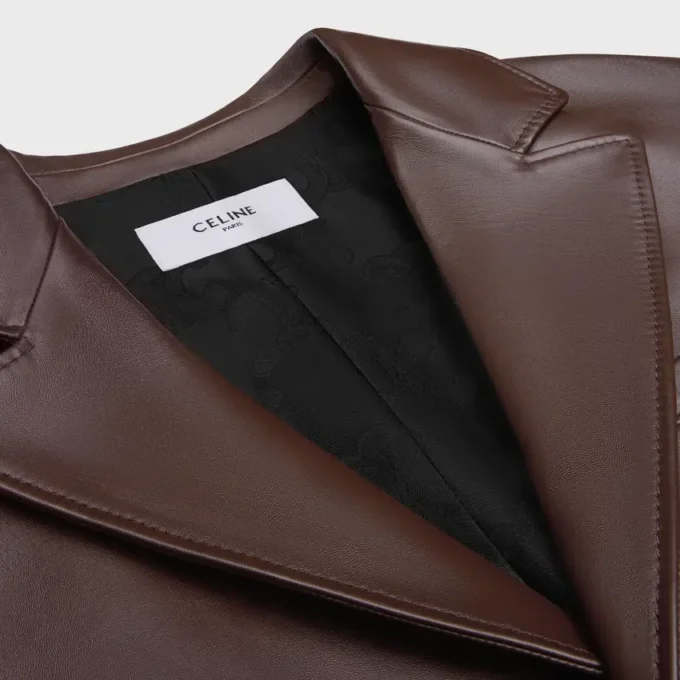 Tailored Jacket in Soft Lambskin Tailored Jacket in Soft Lambskin