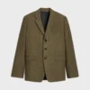 Tailored Jacket in Tricotine Wool Tailored Jacket in Tricotine Wool