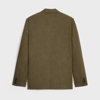 Tailored Jacket in Tricotine Wool